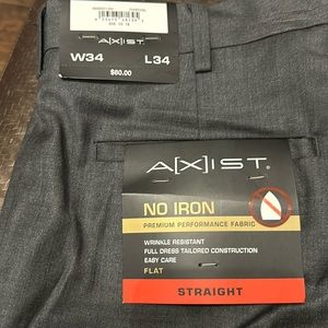 Axist no iron Men’s Slacks